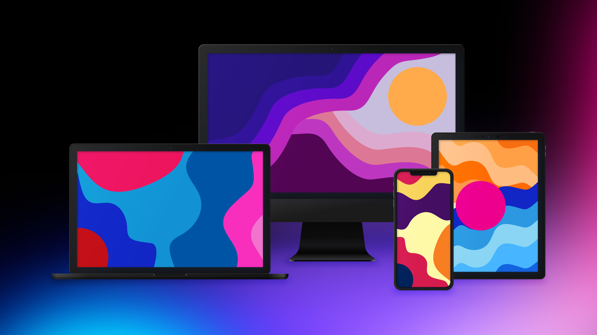 Holograms Wallpapers Pack