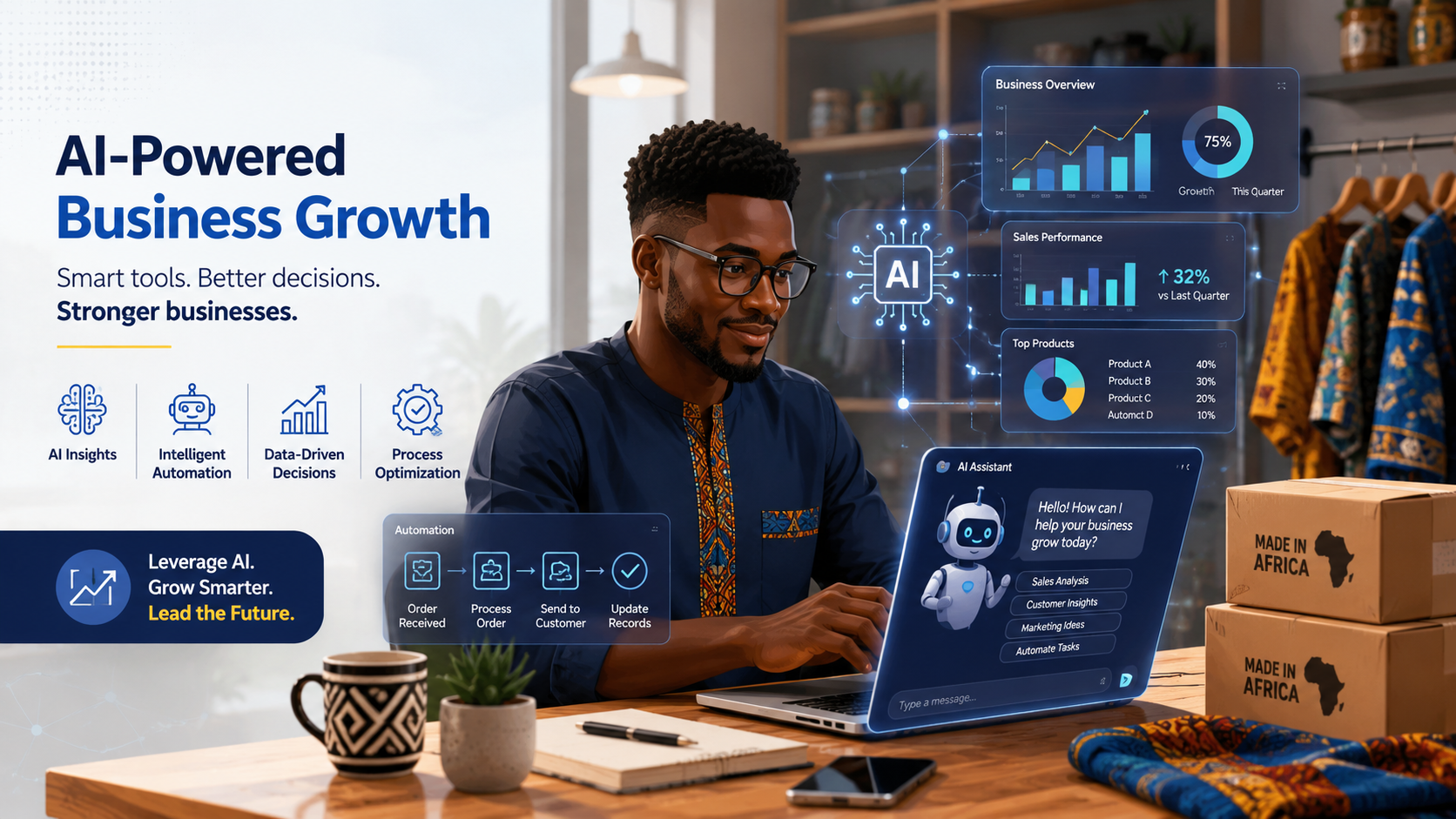 Intelligence artificielle : comment les PME burkinabè peuvent commencer simplement