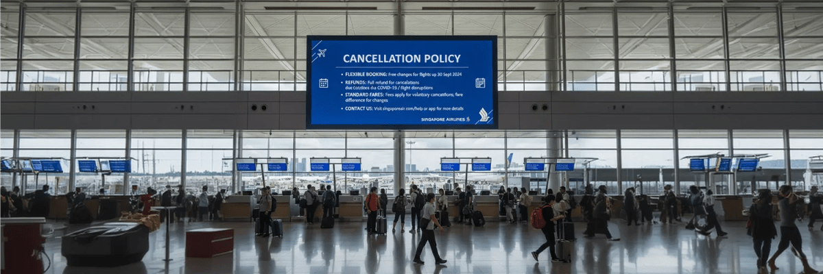 Singapore Airlines Cancellation Policy