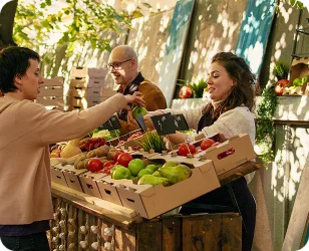 Go to Local Farmers Markets