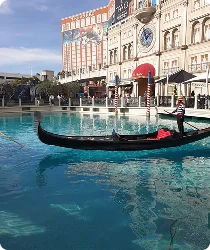 The Venetian Hotel and Gondola Rides