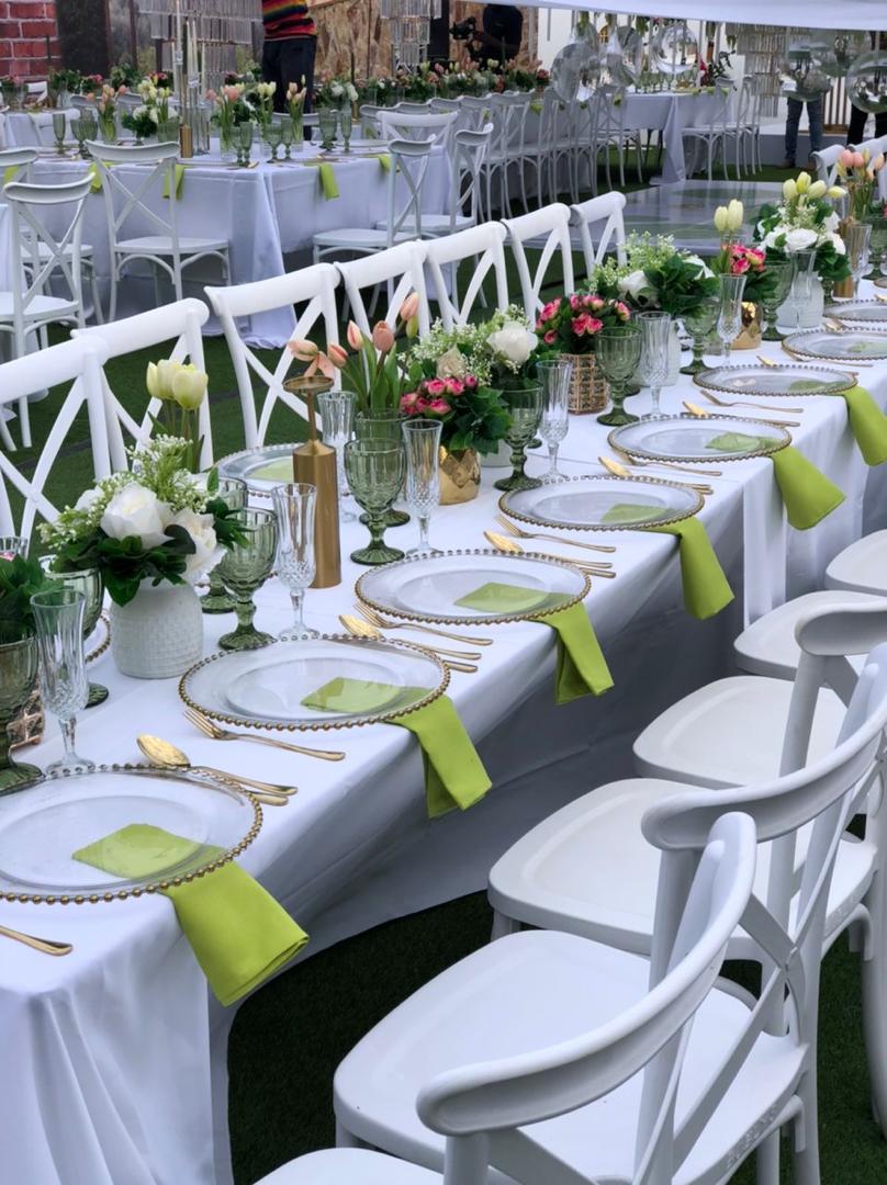 Event furniture and decor rental in East Legon, Accra