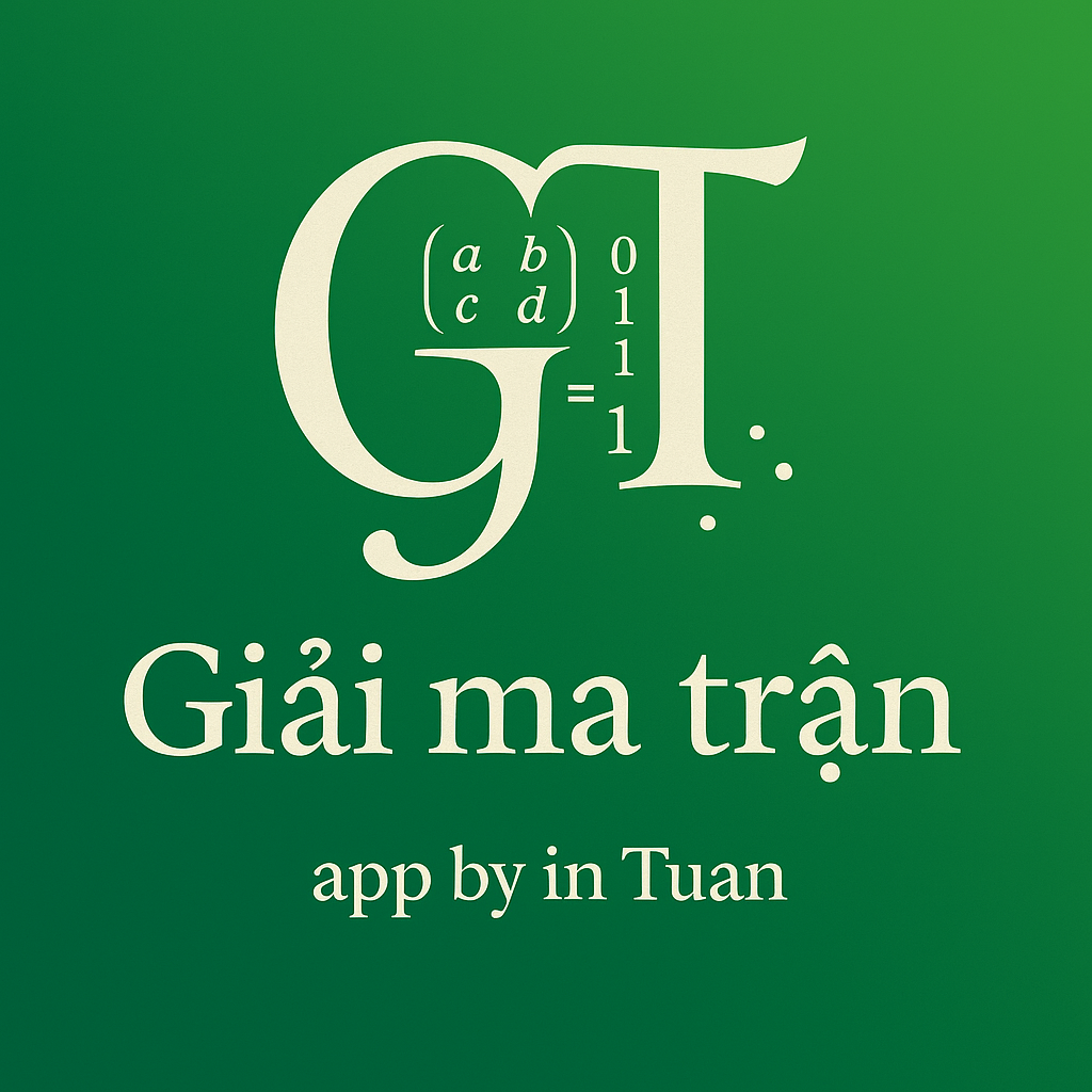 Giải ma trận Icon