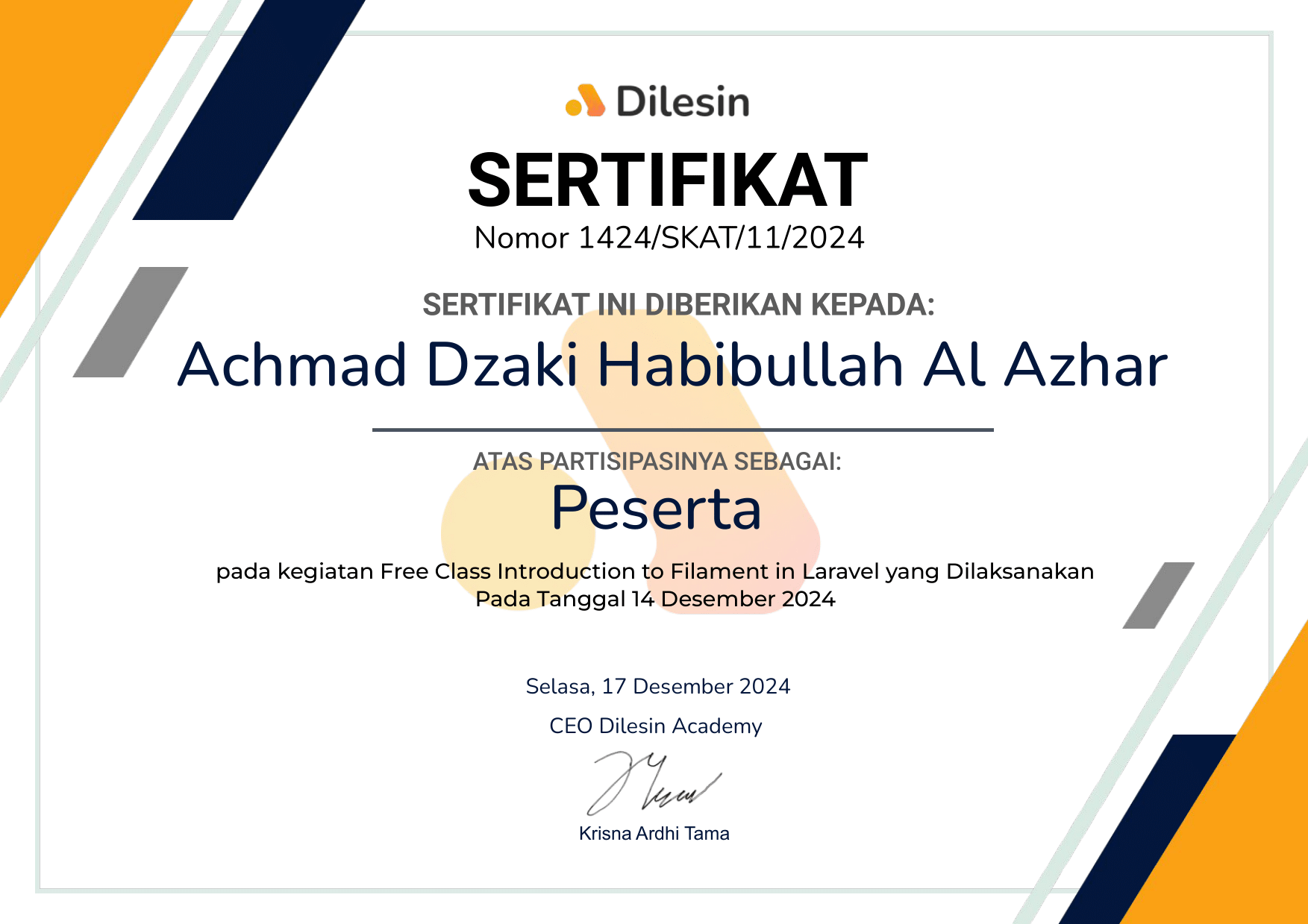 Dilesin – Laravel Fundamentals