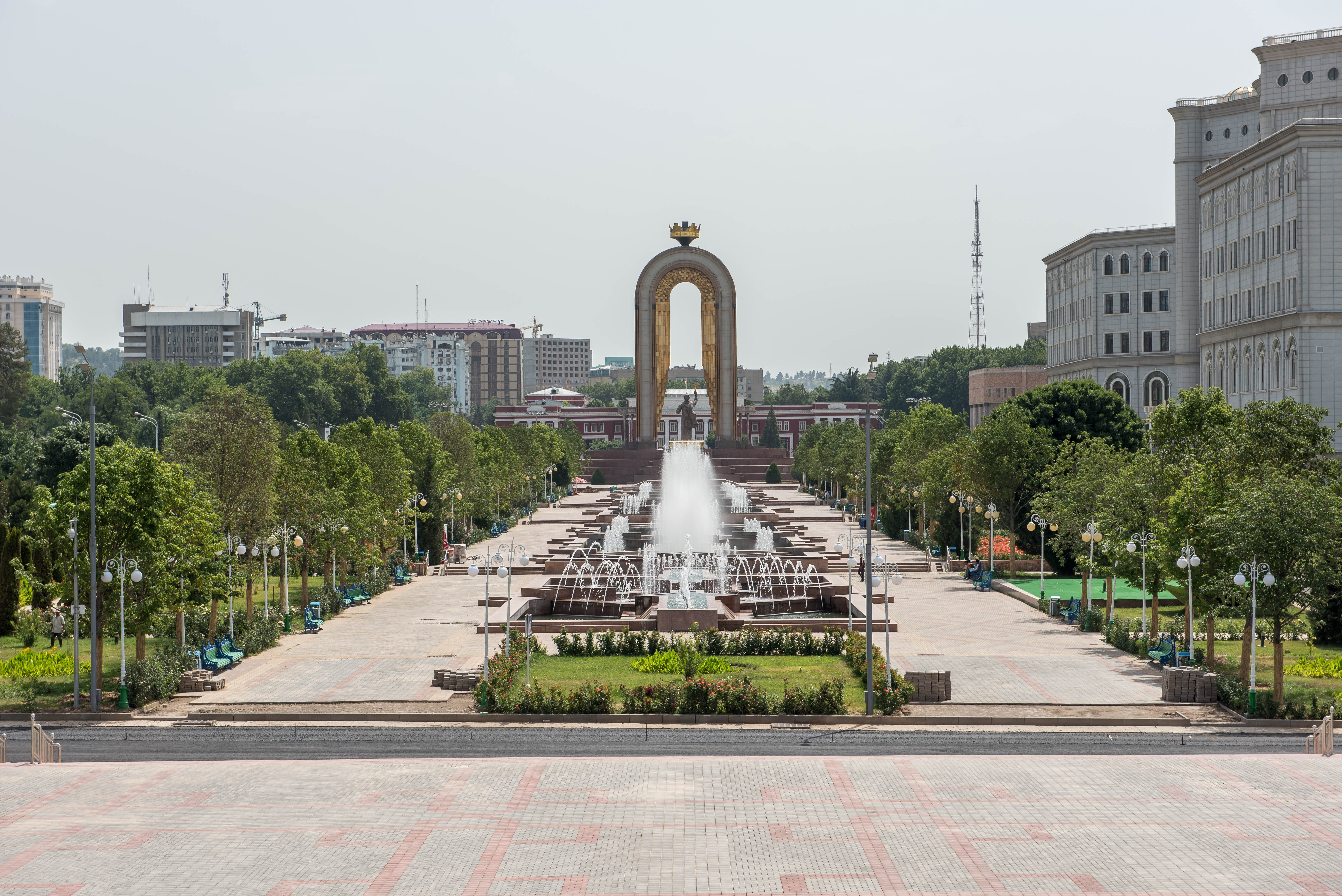 Tajikistan - Dushanbe - Rudaki Park
