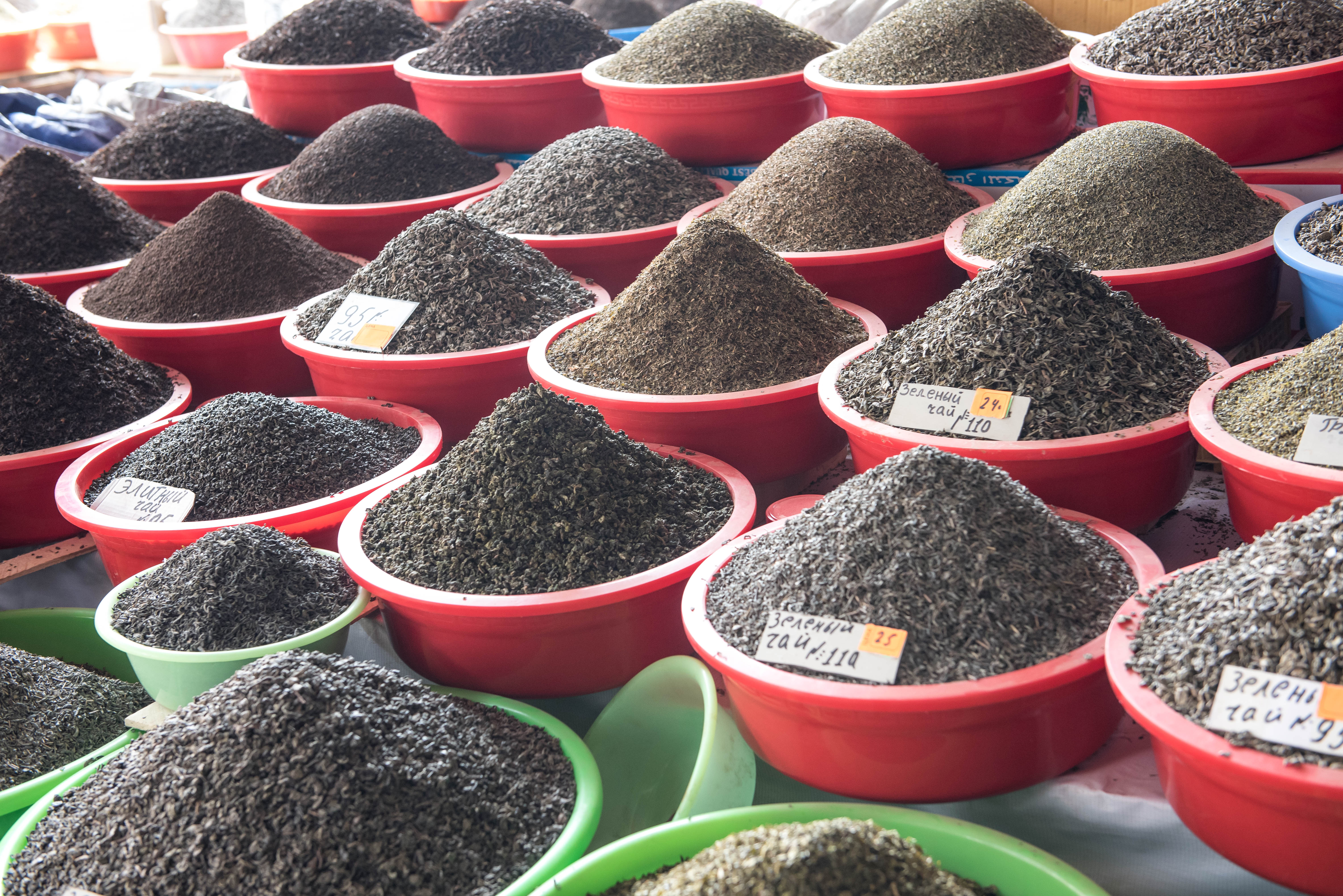 Tajikistan - Dushanbe - Tea and Market