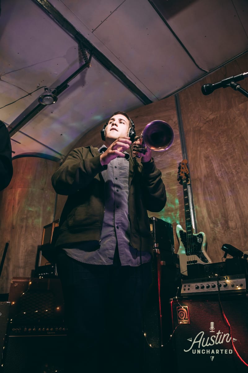 Sam Howden recording session