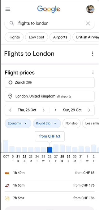 Look into alternatives high-fidelity prototype