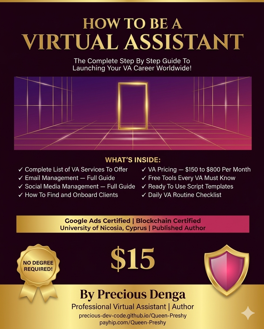How To Be A Virtual Assistant