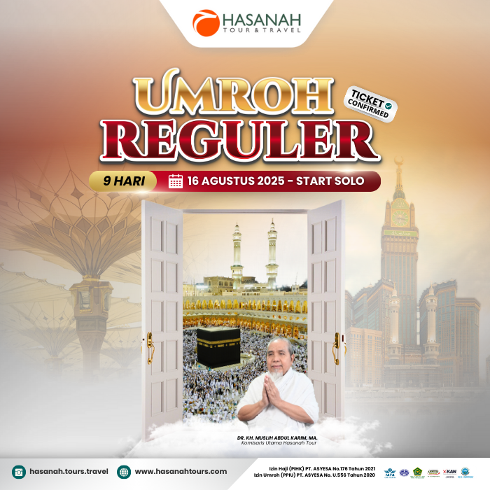 Umroh Reguler 16 Ags 2025