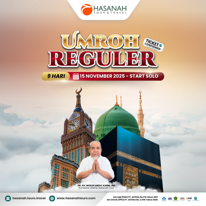 Umroh Reguler 15 Nov 2025