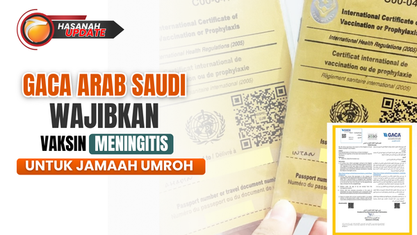 GACA Arab Saudi Wajibkan Vaksin Meningitis Untuk Jamaah Umroh