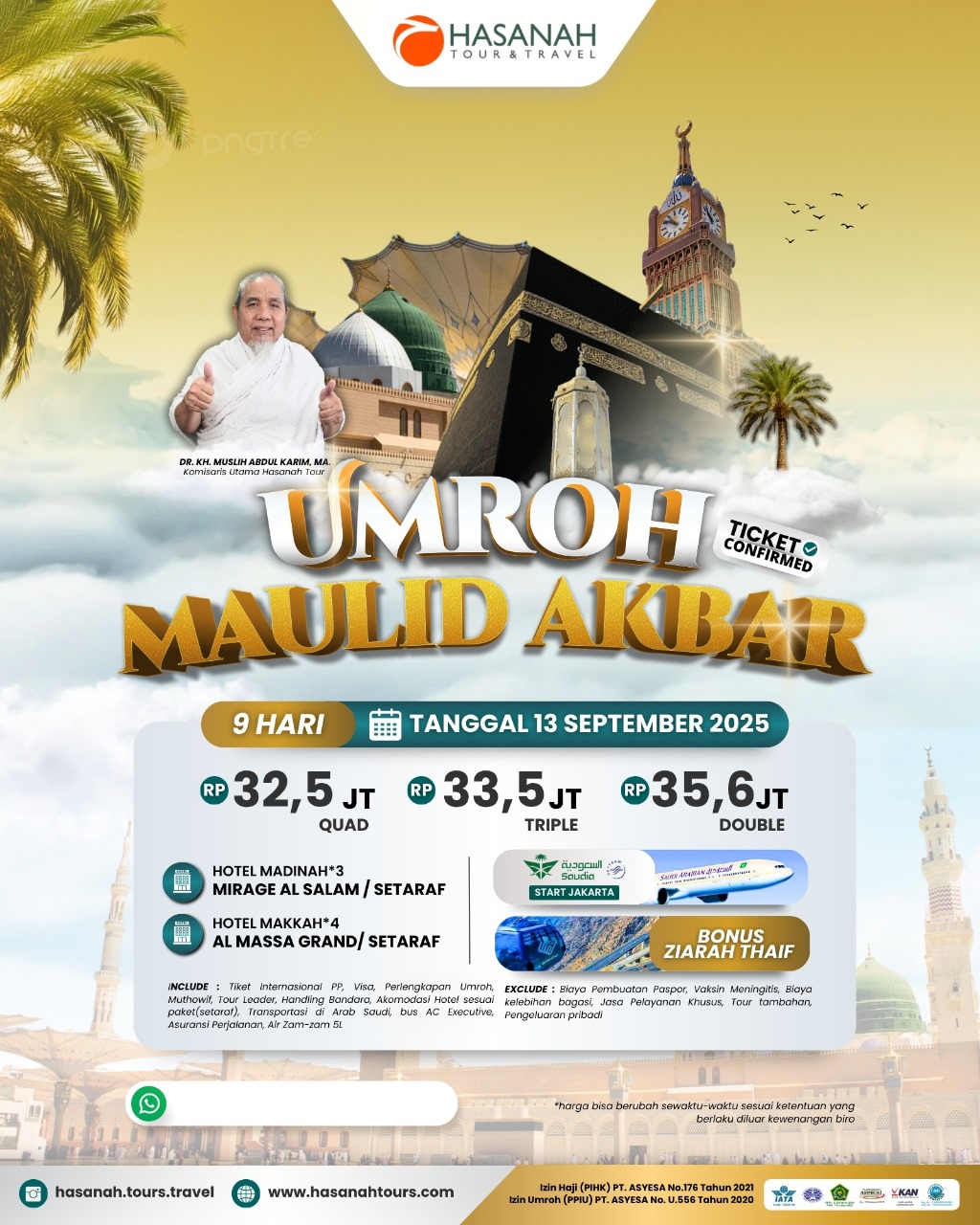 Umroh Reguler 13 Sep 2025