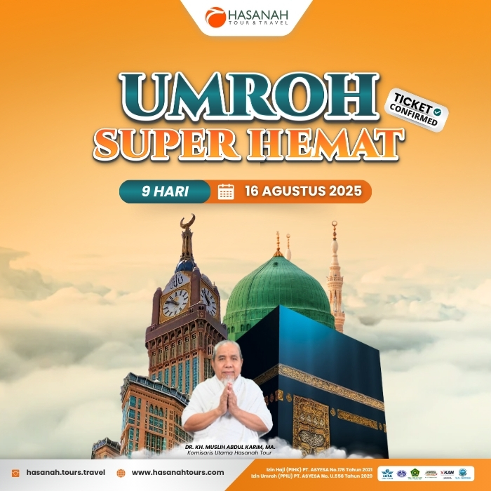 Umroh Super Hemat 16 Ags 2025