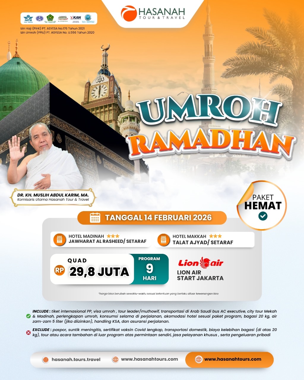 Umroh Hemat Ramadhan