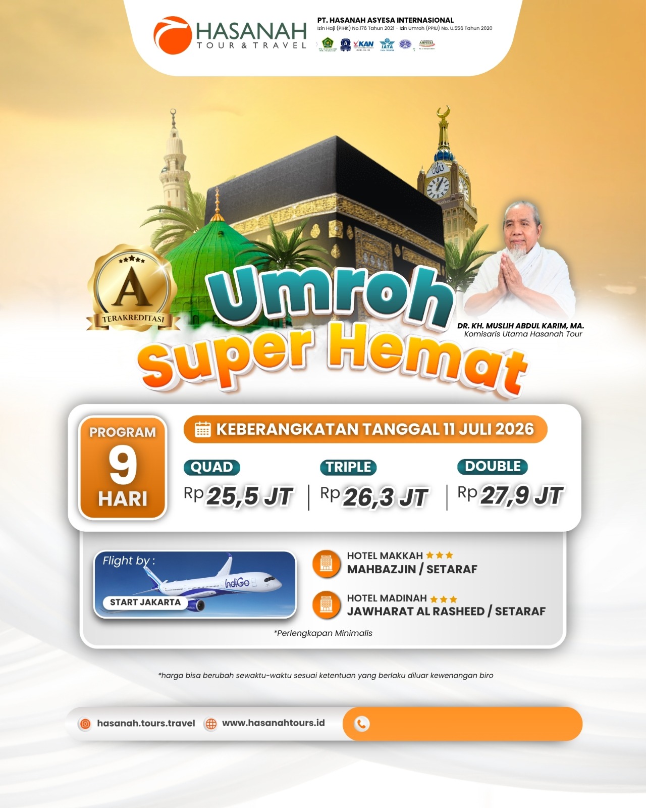Umroh Super Hemat 11 Juli 2026