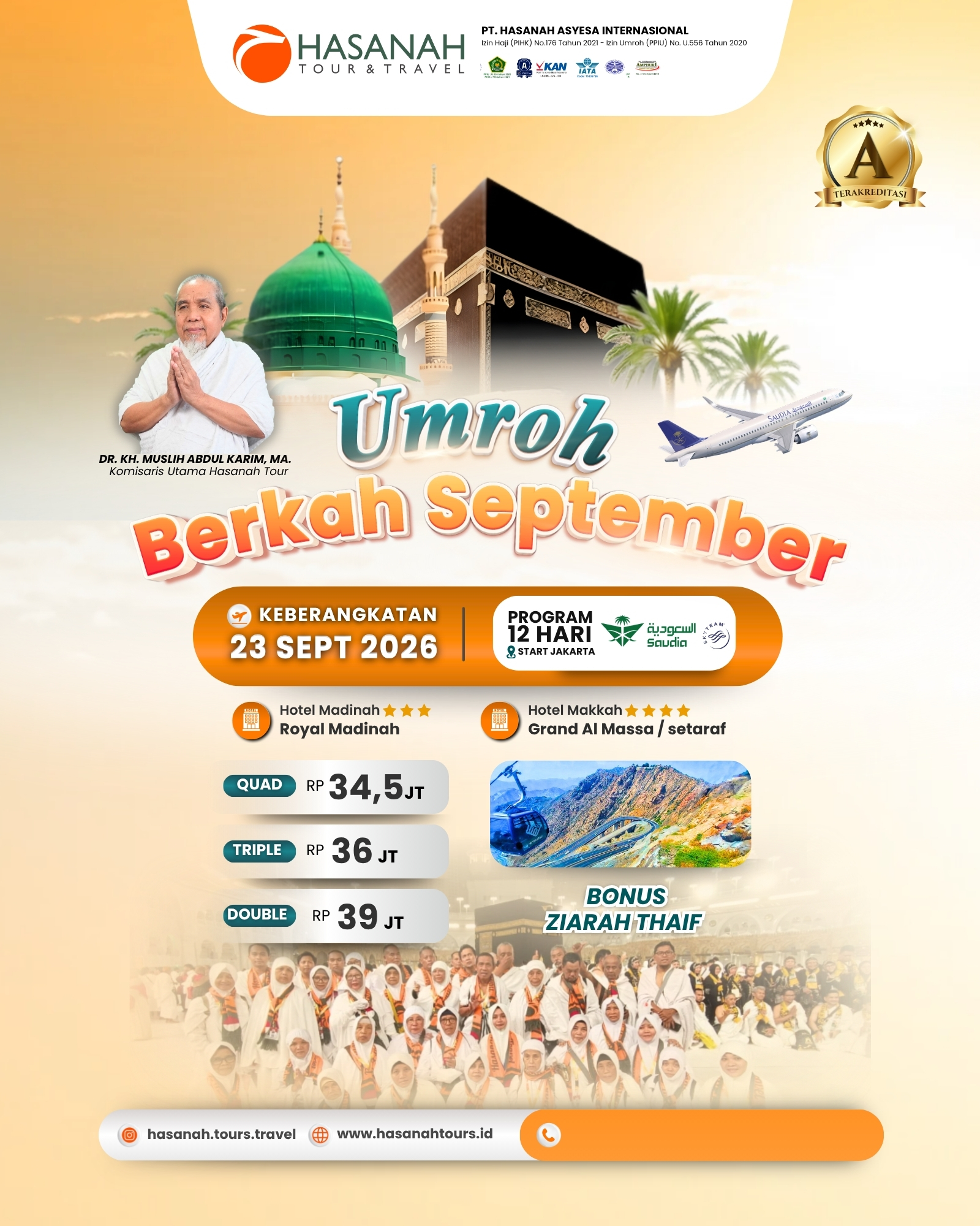 Umroh September Berkah