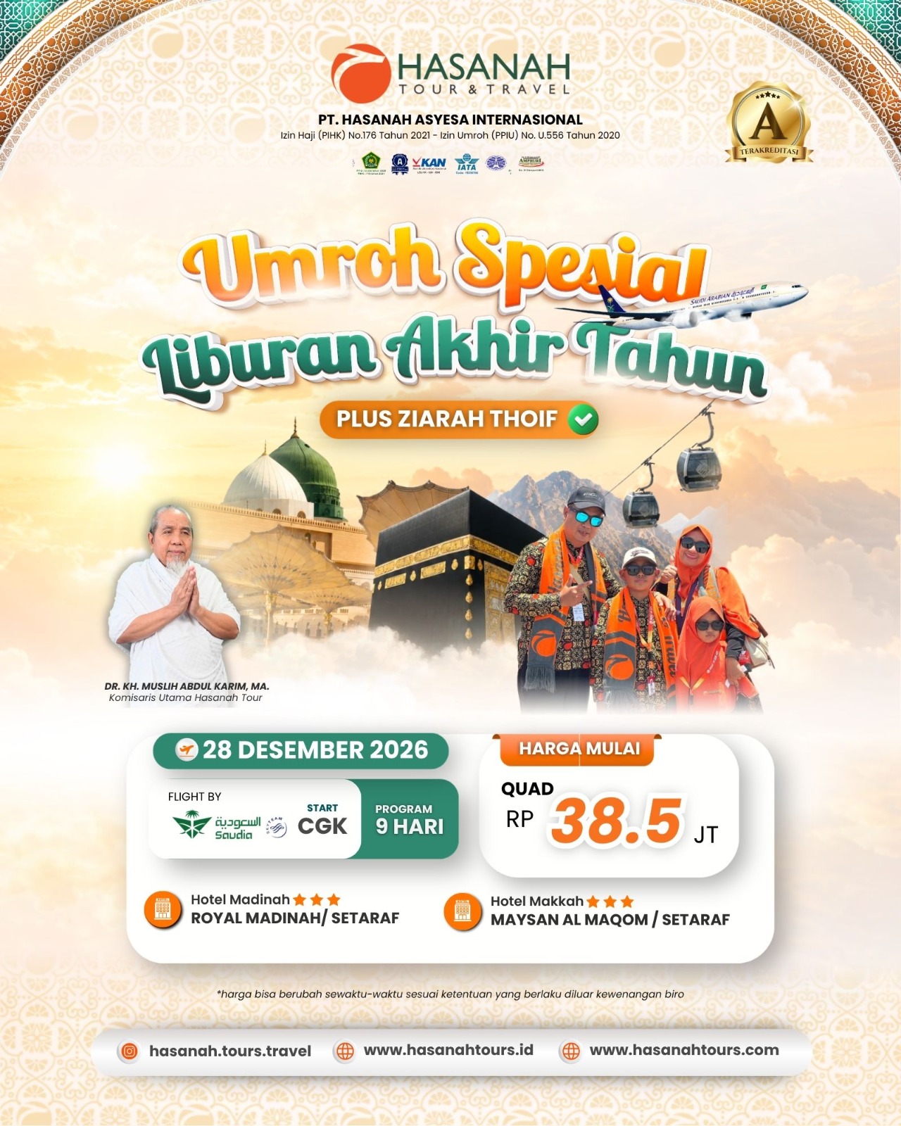 Umroh Spesial Liburan Akhir Tahun