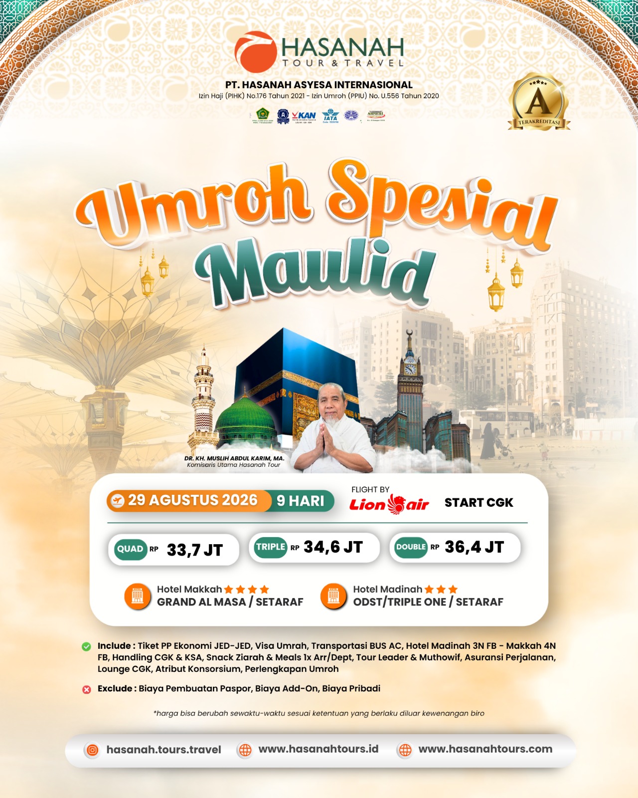 Umroh Spesial Maulid
