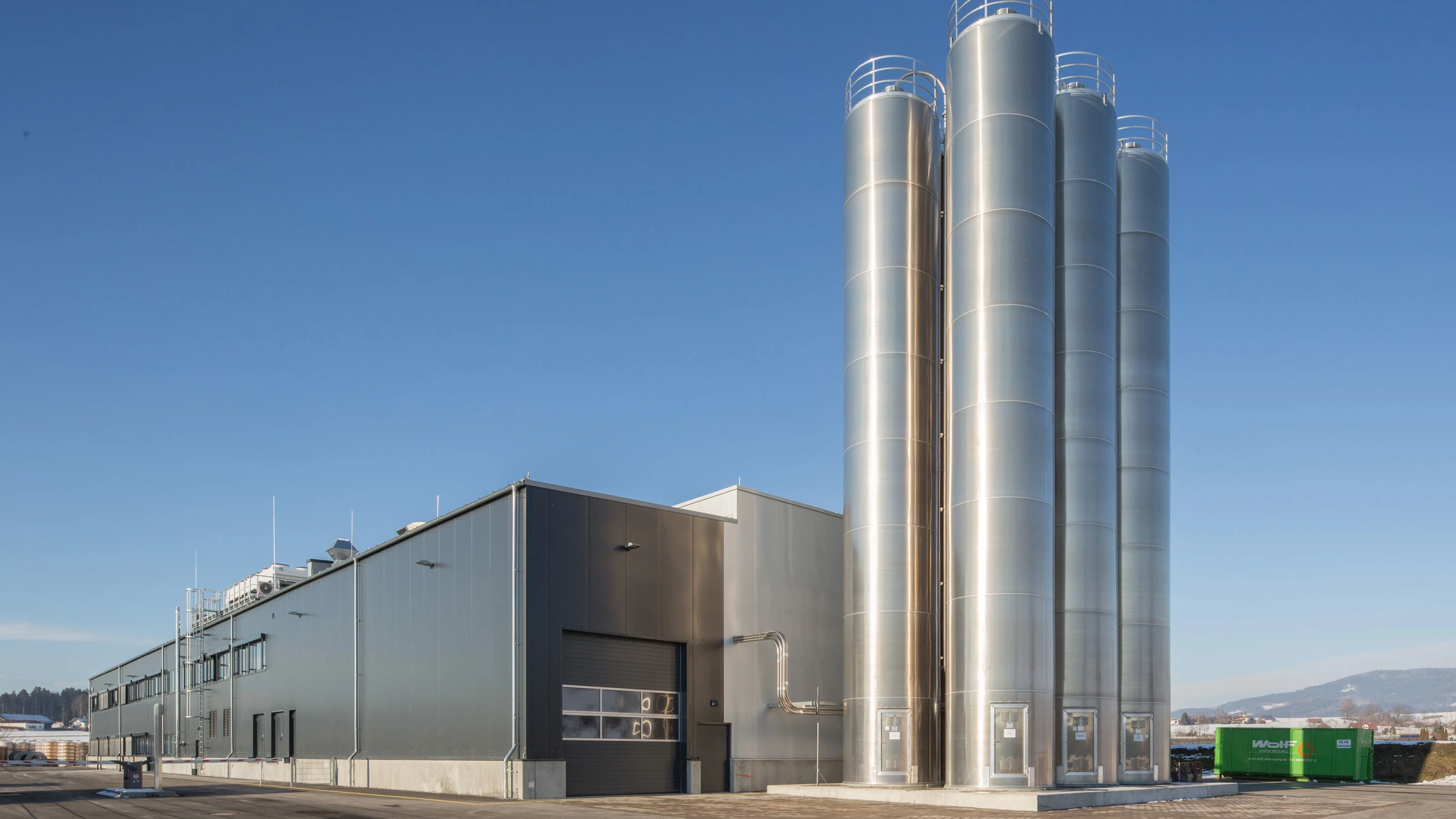 Extrusionshalle Firma gabo