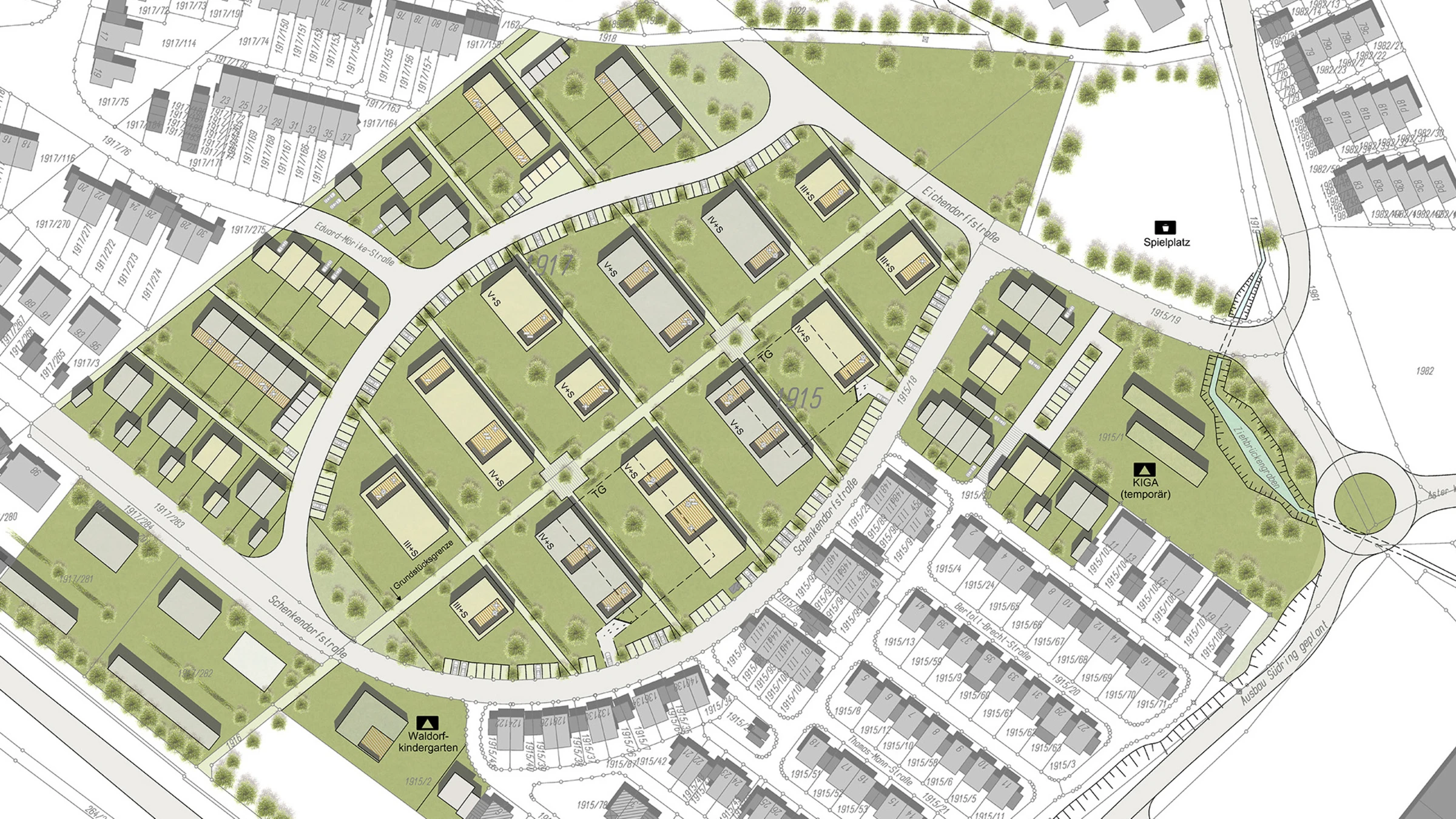 "Gerhard-Hauptmann-Straße" in Straubing