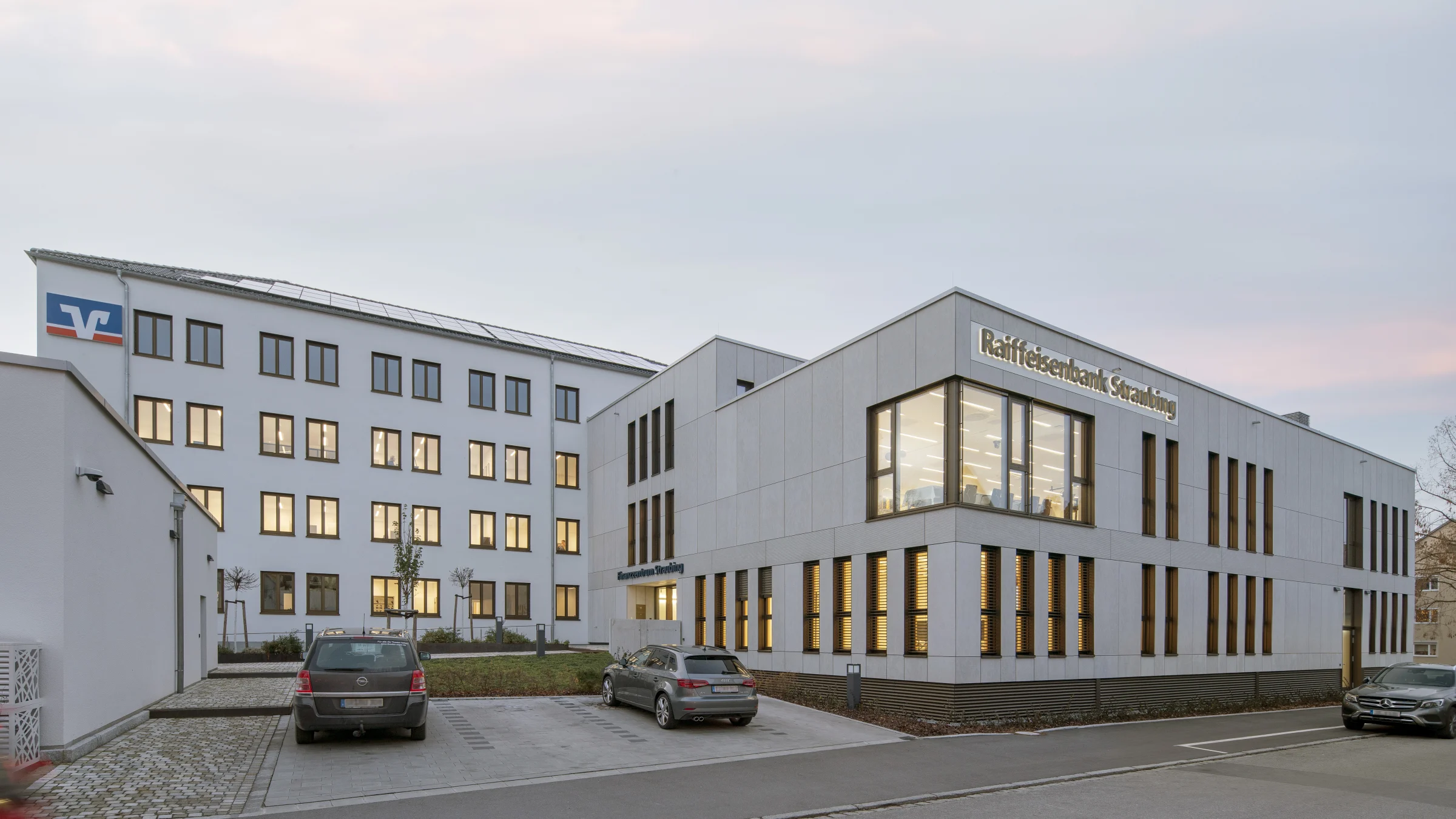 Das neue Finanzzentrum in Straubing an der Wittelsbacherhöhe
