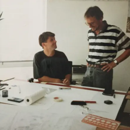 Christian Illner und Herbert Weny