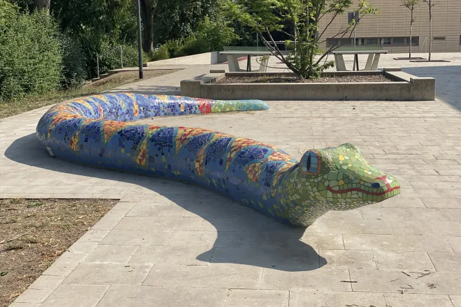 Mosaik-Kobra Napolina