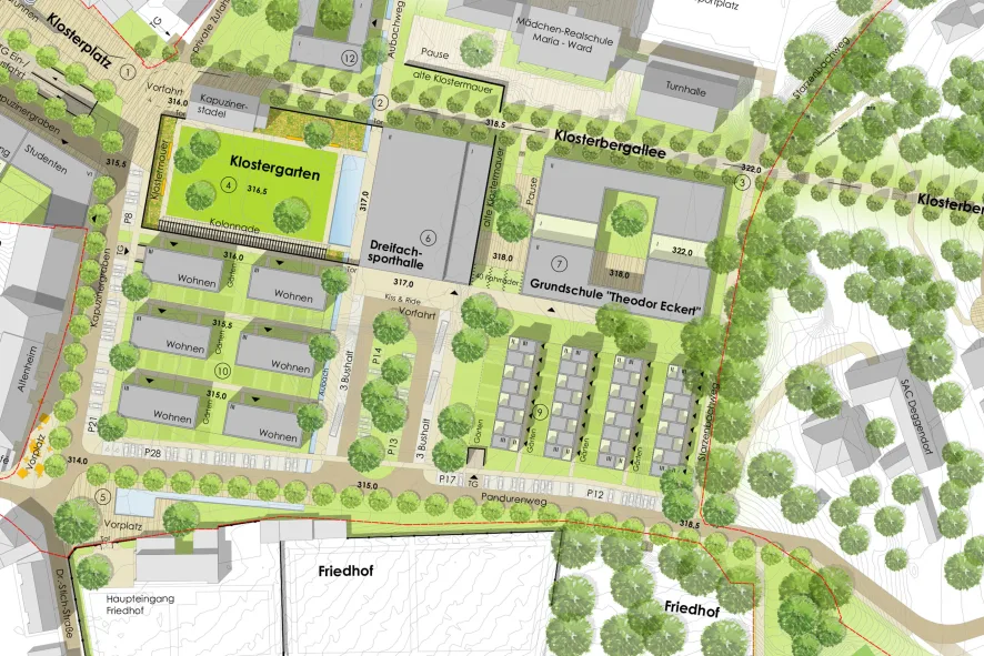 Wettbewerb Klosterviertel