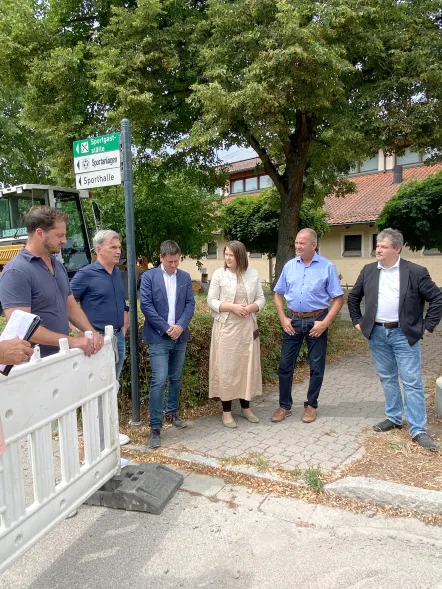 Ansprache Spatenstich Erweiterung Sporthalle