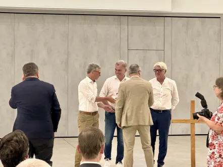 Schlüsselübergabe