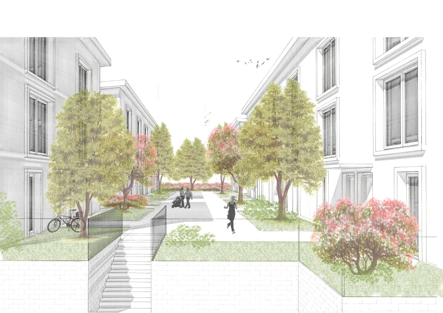 Visiualisierung des Entwurfs