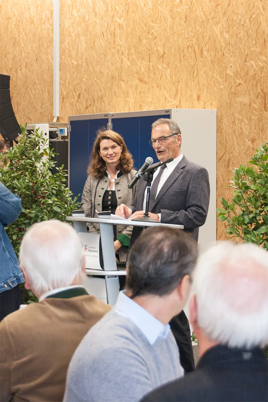 Barbings Bürgermeister Johann Thiel