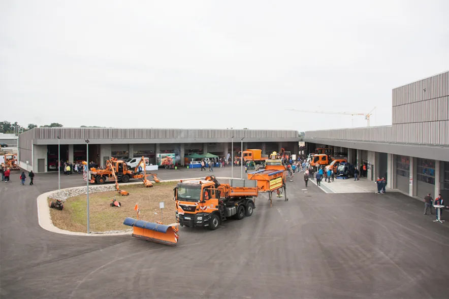 Blick in den Innenhof