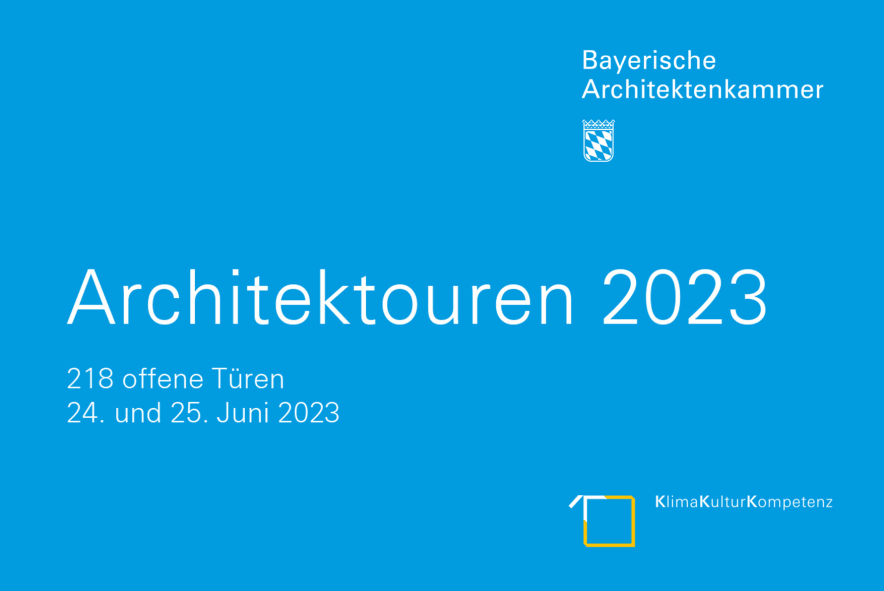 Einladung zu den Architektouren 2023