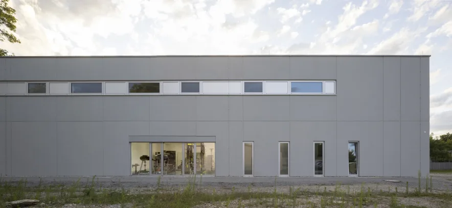 Fensterfront Kraftraum