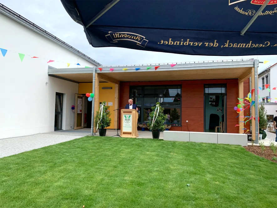 Einweihung Kindergarten Anbau Ludwig Waas