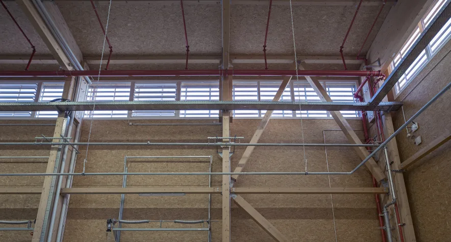 Holzrahmenkonstruktion