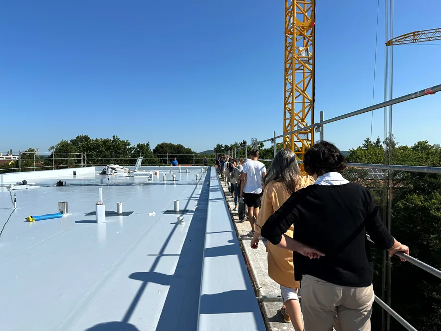 Holzbau Röttenbacher / Baustelle Gewobau Erlangen