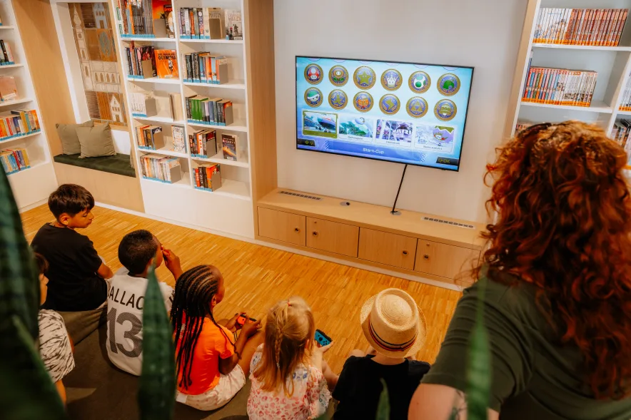 Auch die Kinder hatten Spaß bei der Eröffnungsfeier
