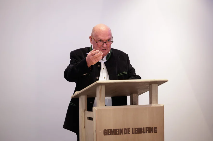 Erster Bürgermeister der Gemeinde Leiblfing Josef Moll