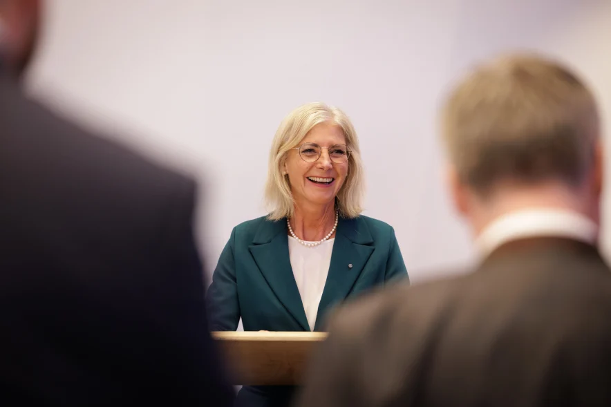 Bayerns Familienministerin Ulrike Scharf