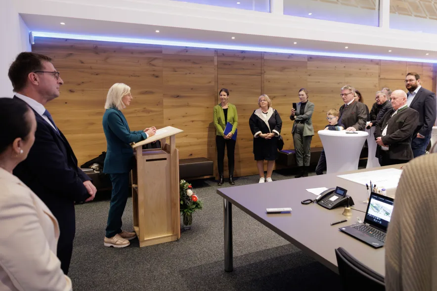 Dankesworte der Staatsministerin