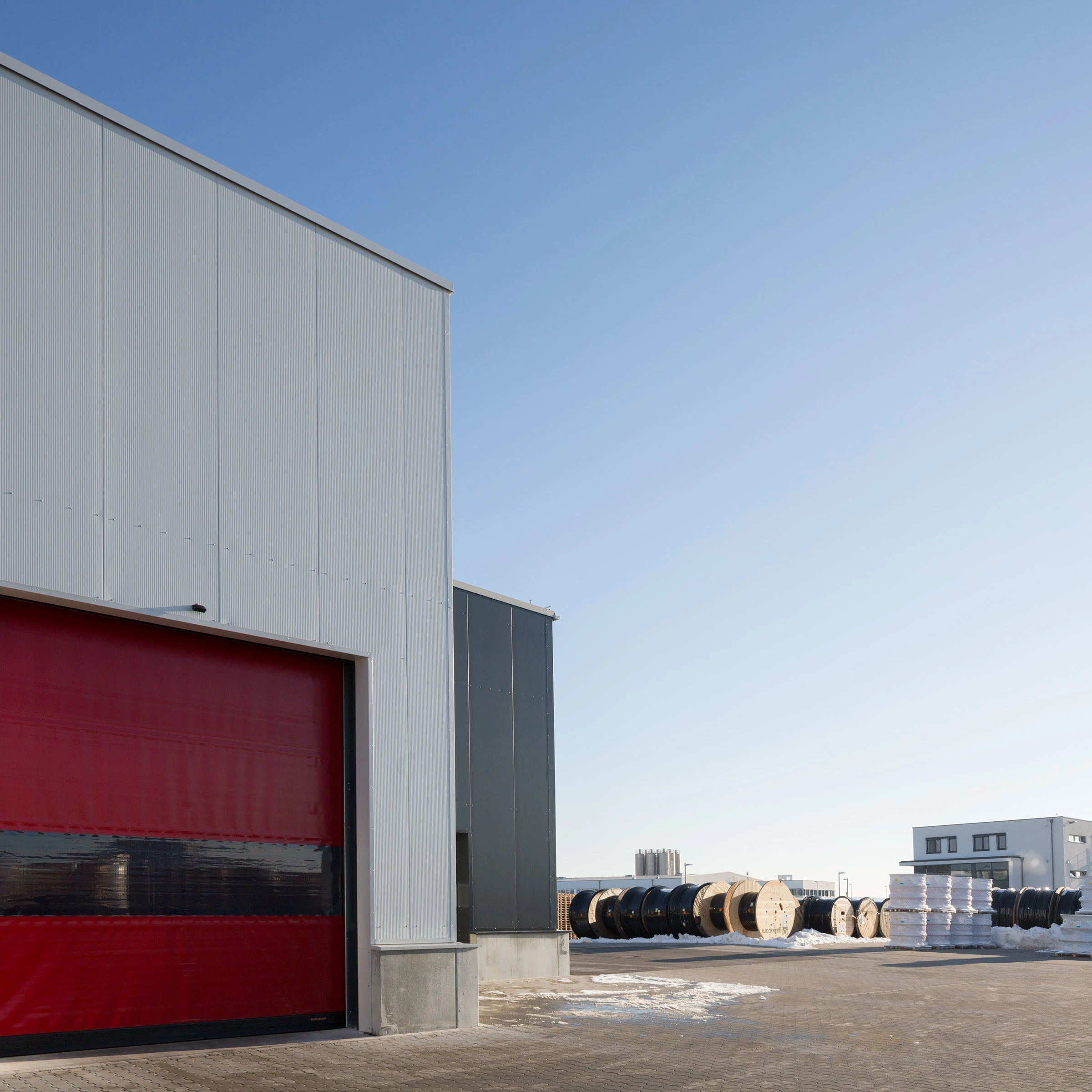 Extrusionshalle Firma gabo