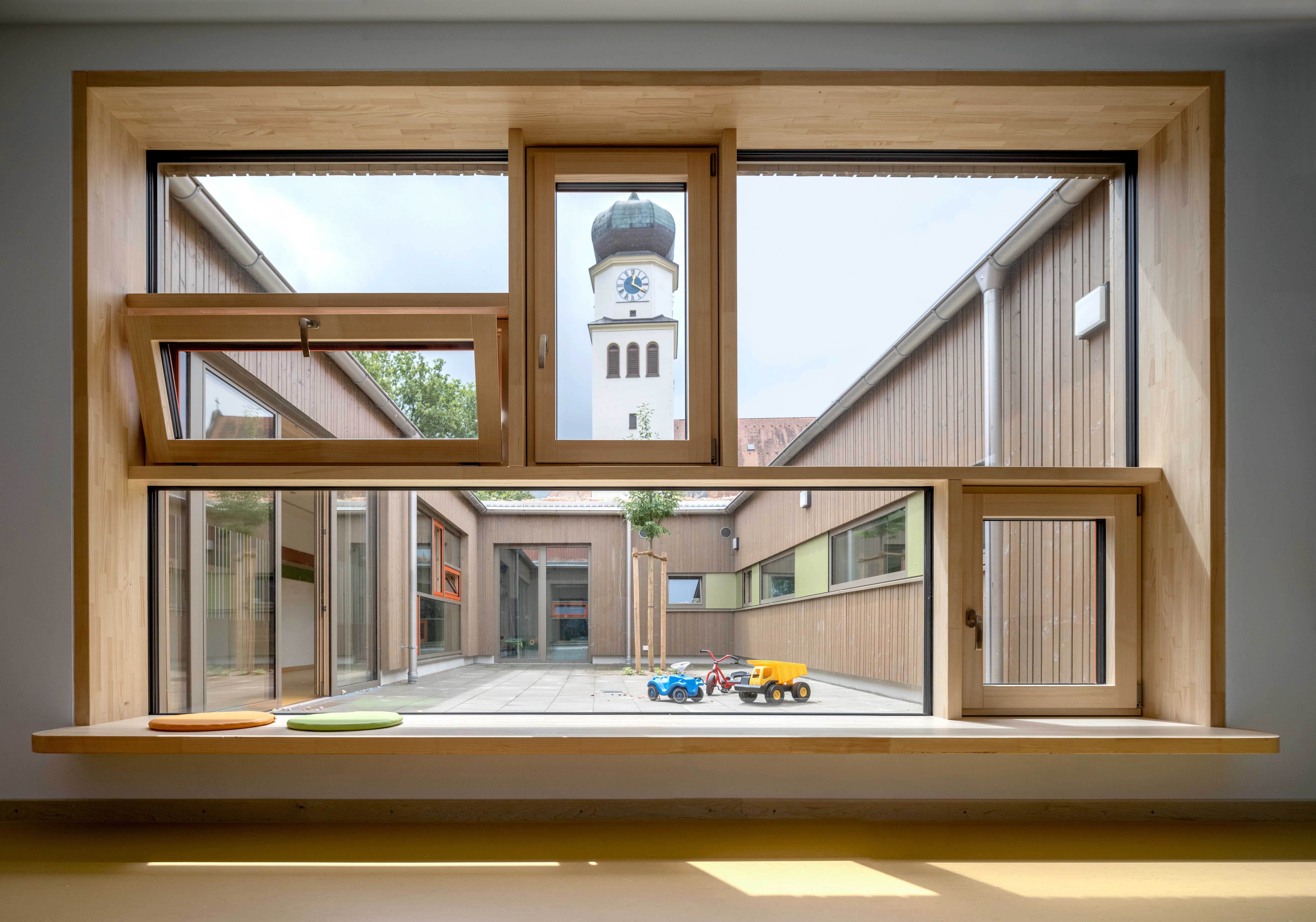 Blick in den Innenhof