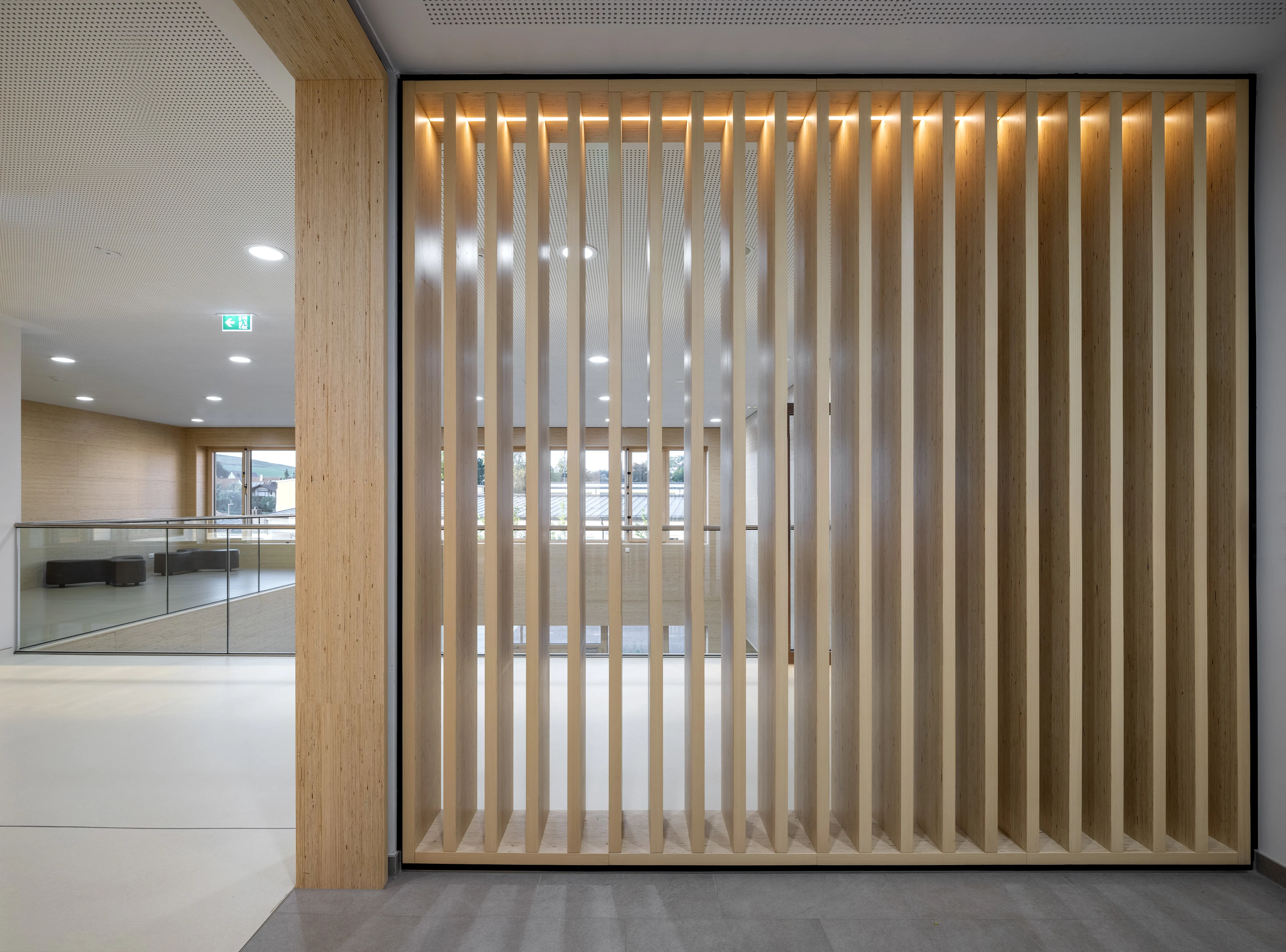 Galerie und Aufenthalt