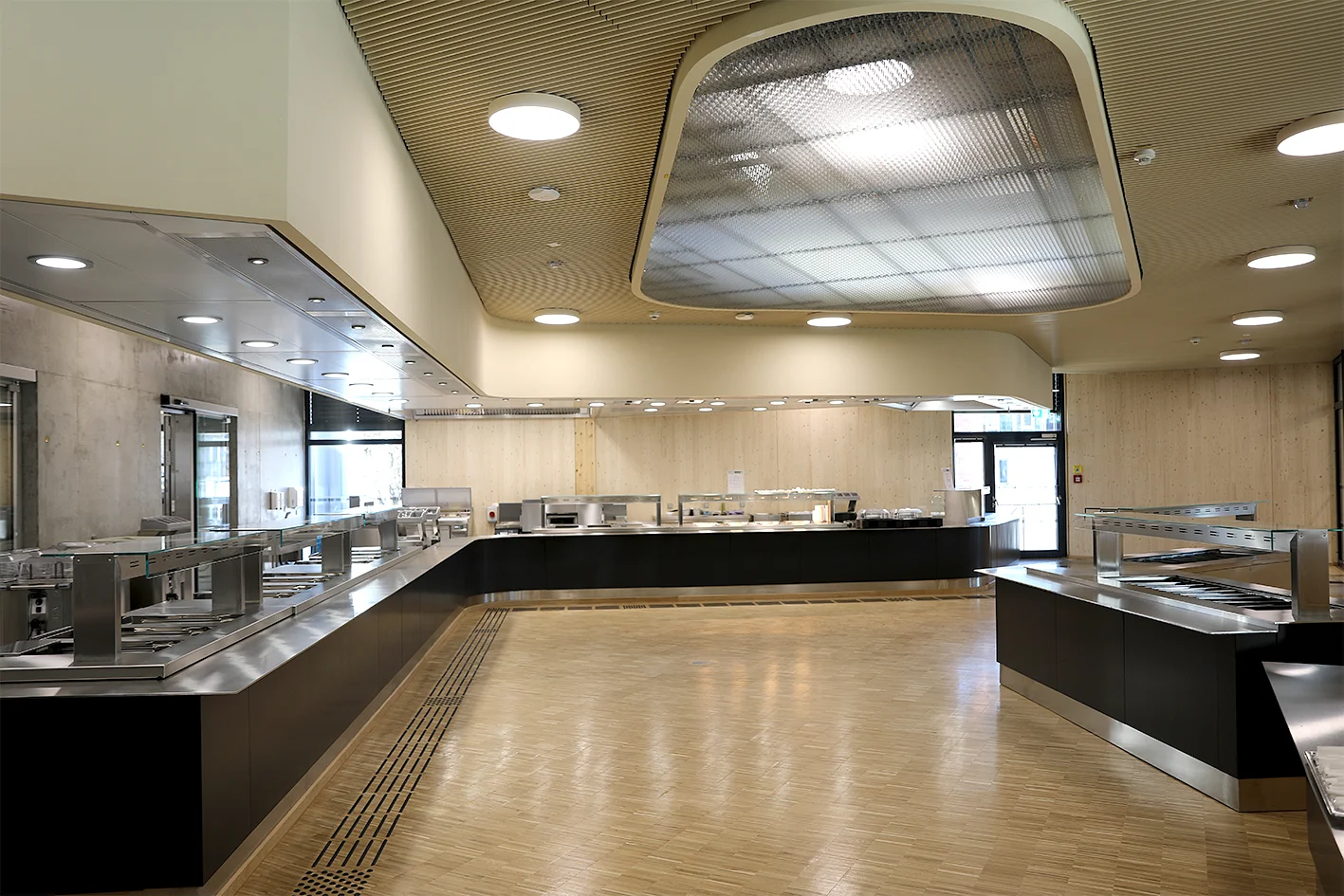 Essensausgabe Mensa Hochschule Landshut