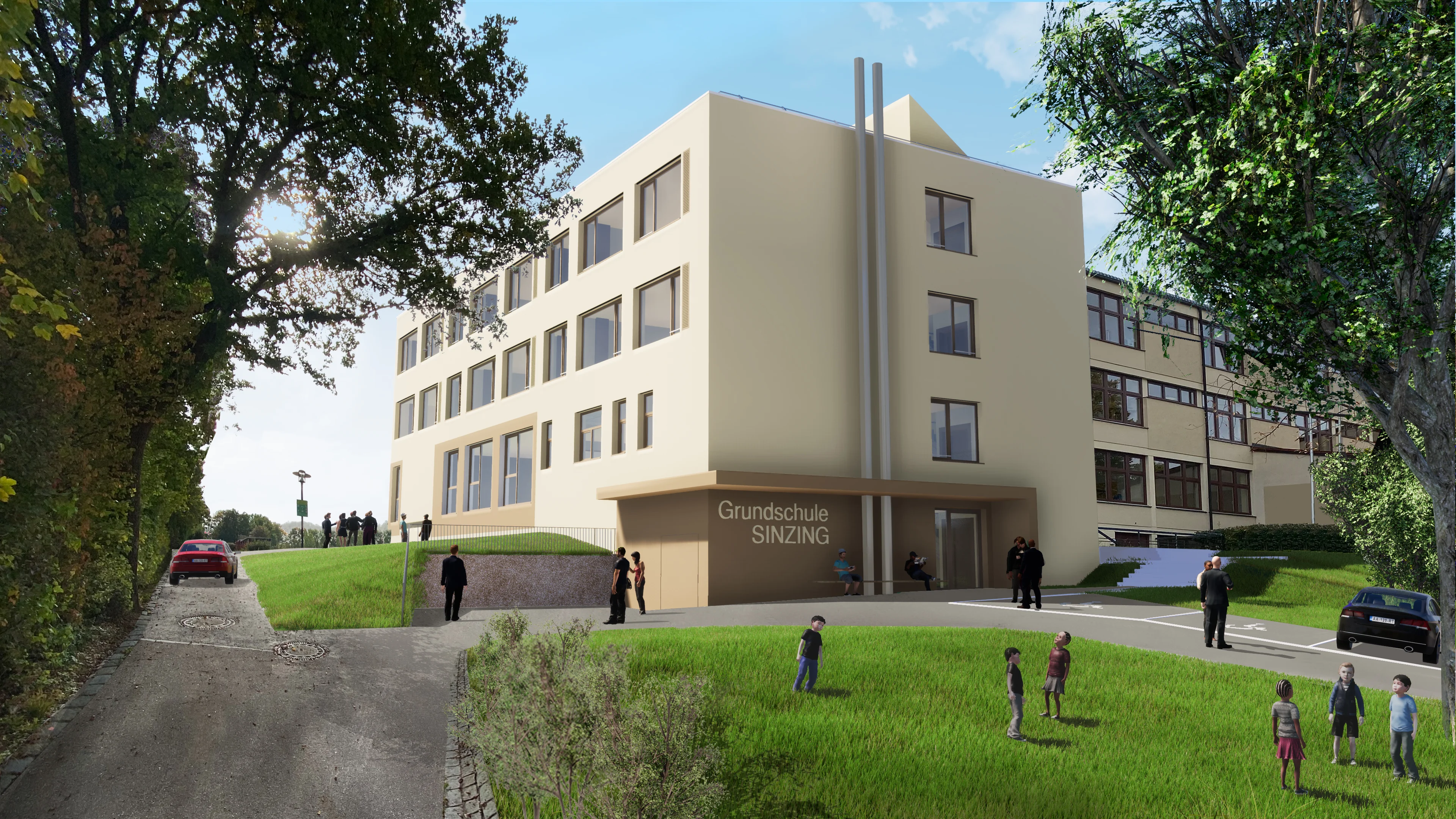 Visualisierung Grundschule Sinzing