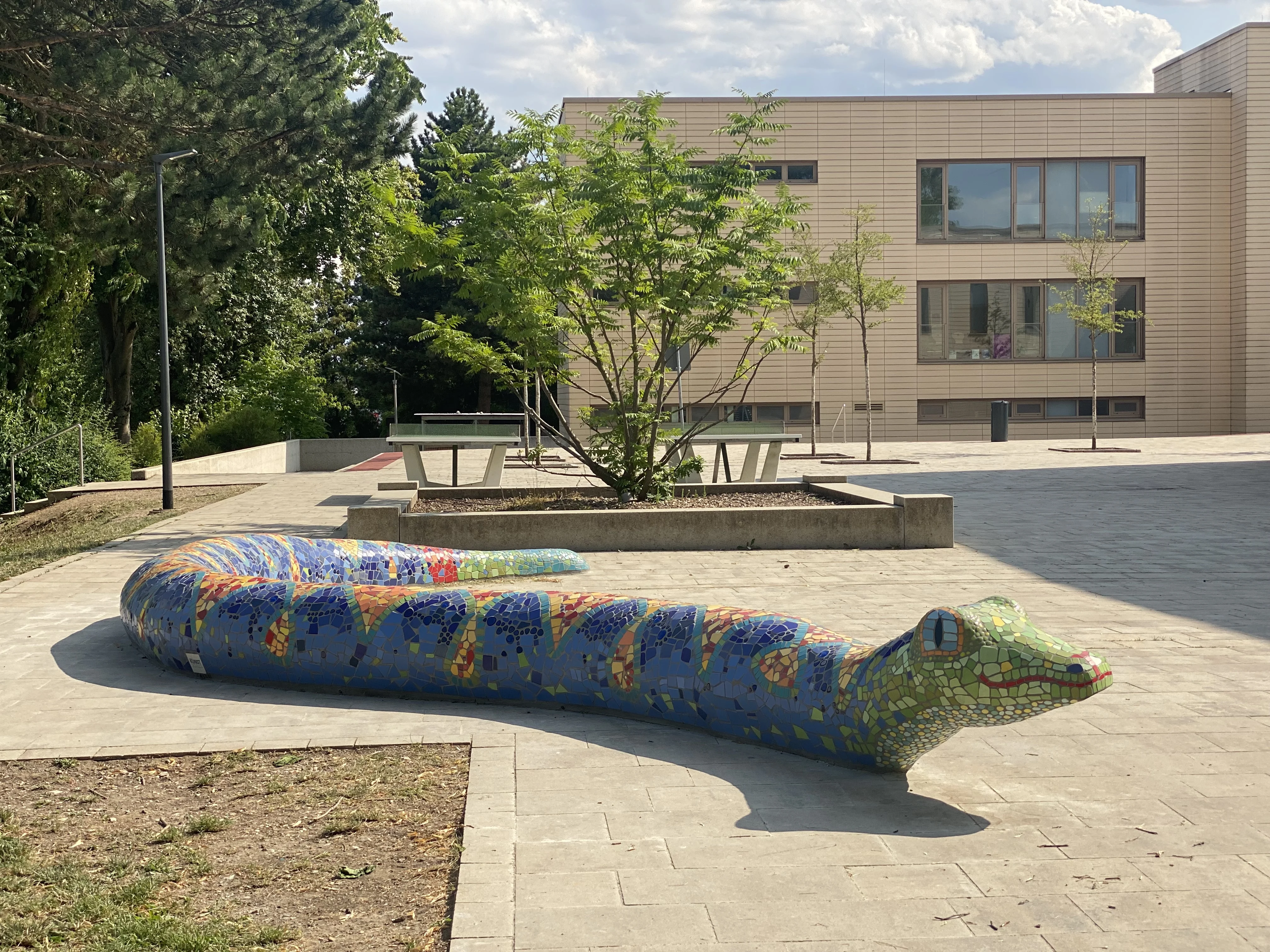 Mosaik-Kobra Napolina / Grundschule am Napoleonstein Regensburg