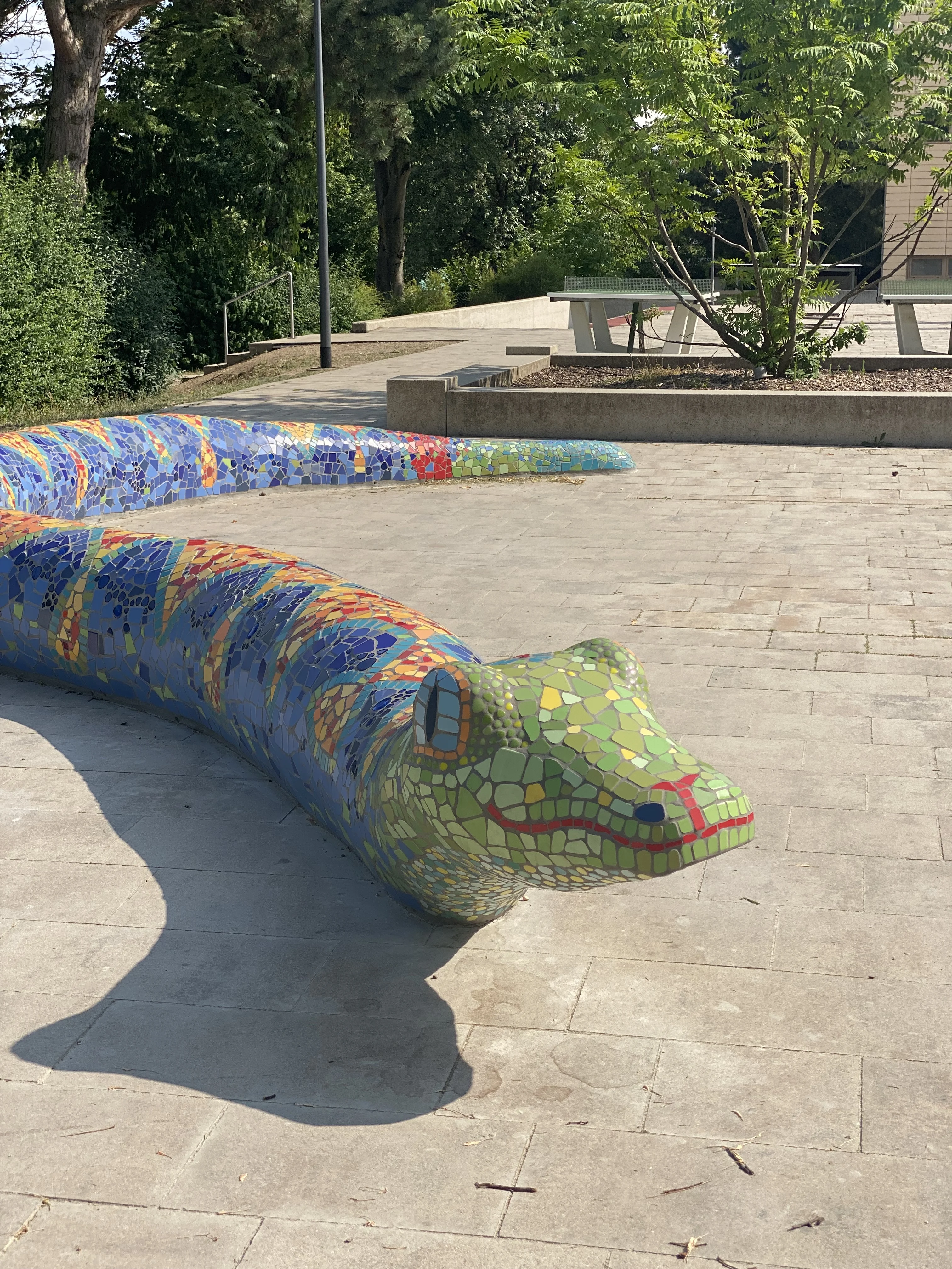 Mosaik-Kobra Napolina / Grundschule am Napoleonstein Regensburg